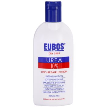 Eubos Dry Skin Urea 10% lotiune de corp hranitoare pentru piele uscata, actionand impotriva senzatiei de mancarime